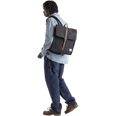 Logotrade promotional gift image of: Herschel City recycled backpack 16L